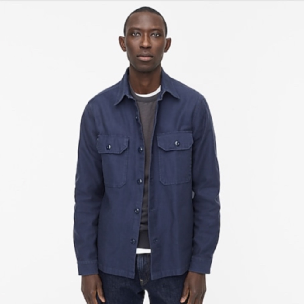 J. Crew Wallace & Barnes utility shirt jacket
